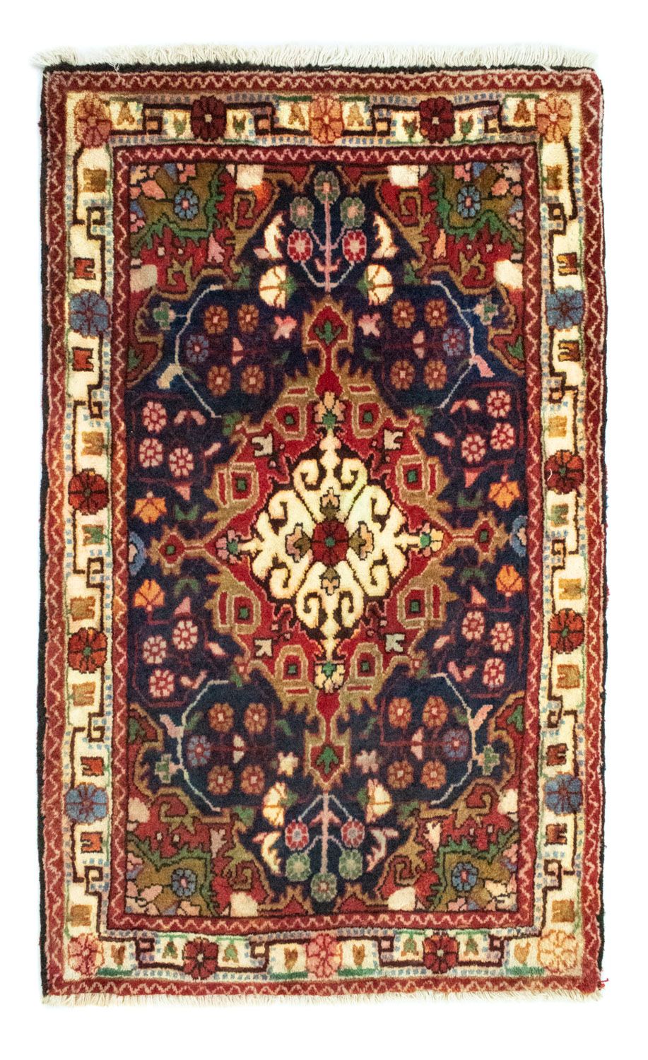 Tapis persan - Nomadic - 100 x 60 cm - bleu