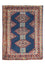 Tapis Turkaman - 83 x 63 cm - bleu