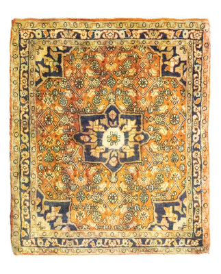 Tapis persan - Bidjar - 85 x 75 cm - orange