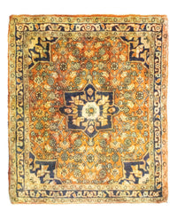Tapis persan - Bidjar - 85 x 75 cm - orange