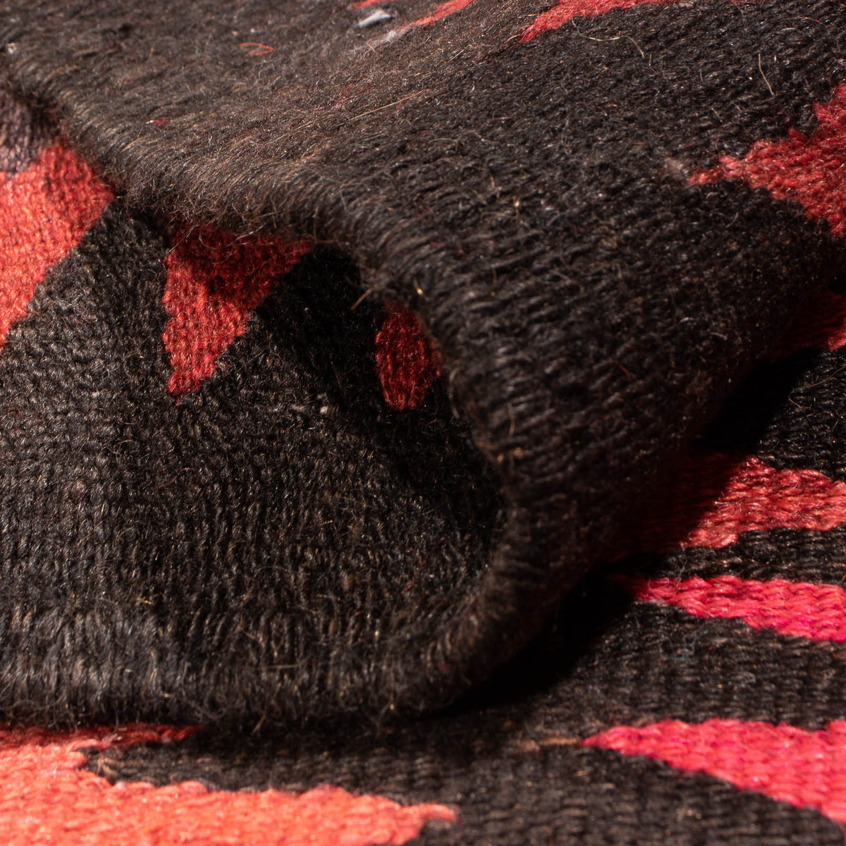 Tapis de couloir Tapis Kelim - Vieux - 420 x 130 cm - multicolore