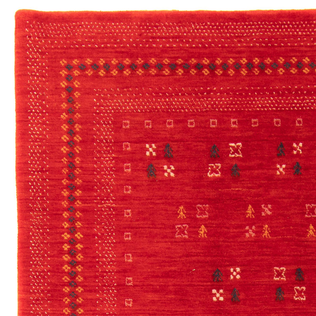 Tapis Gabbeh - Loribaft Softy - 200 x 137 cm - multicolore