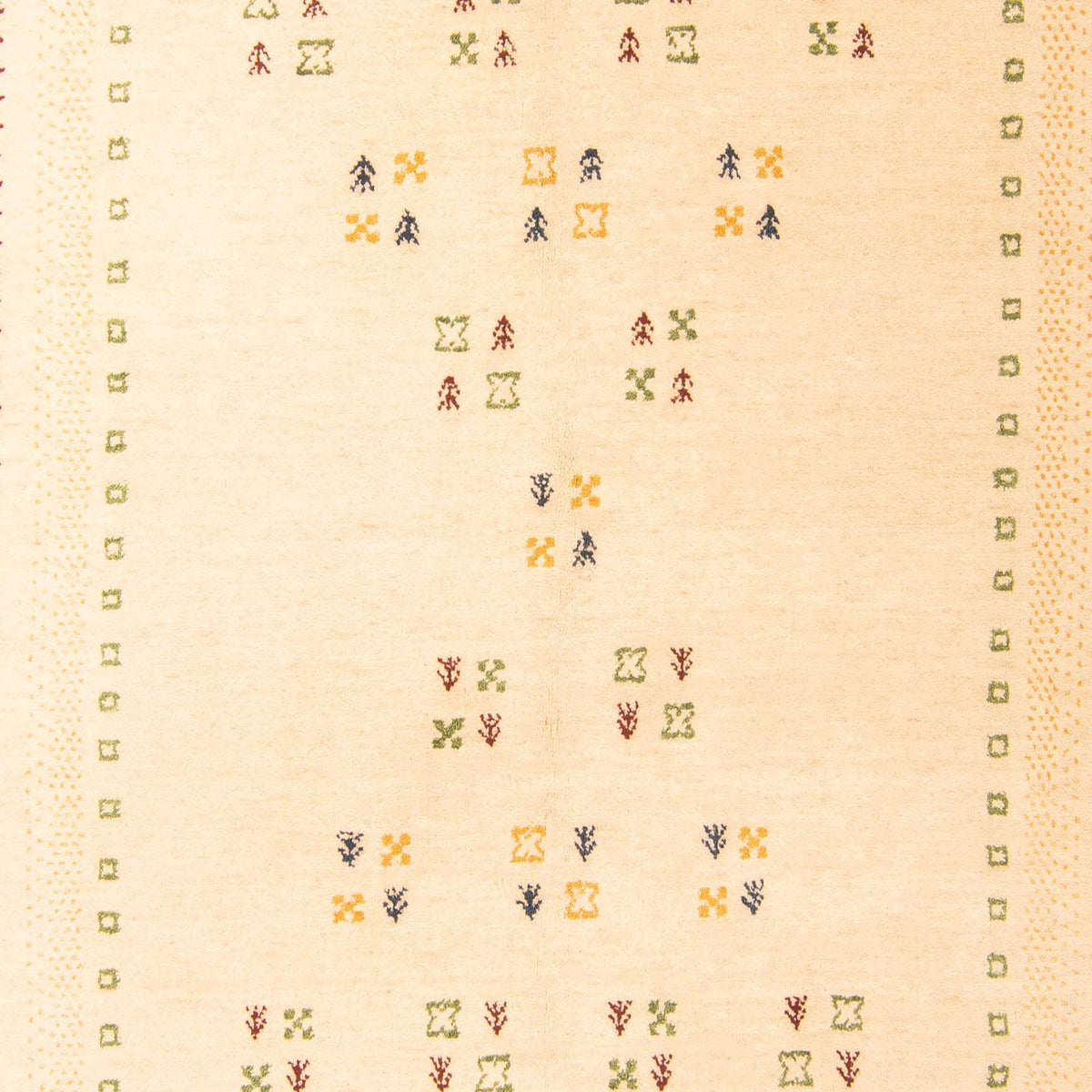 Tapis Gabbeh - Loribaft Softy - 197 x 140 cm - multicolore