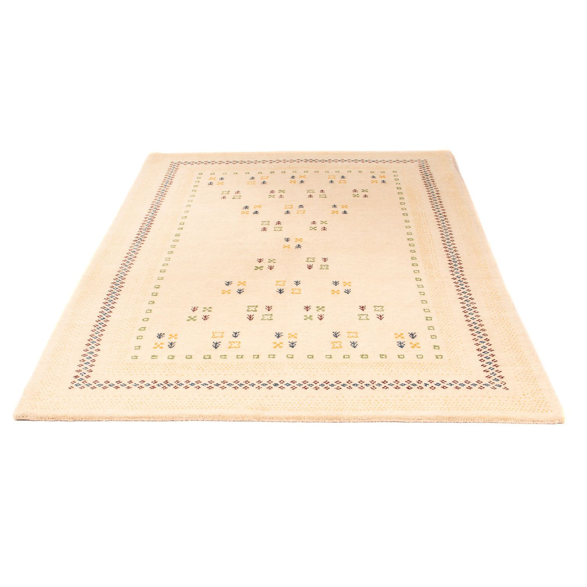 Tapis Gabbeh - Loribaft Softy - 197 x 140 cm - multicolore