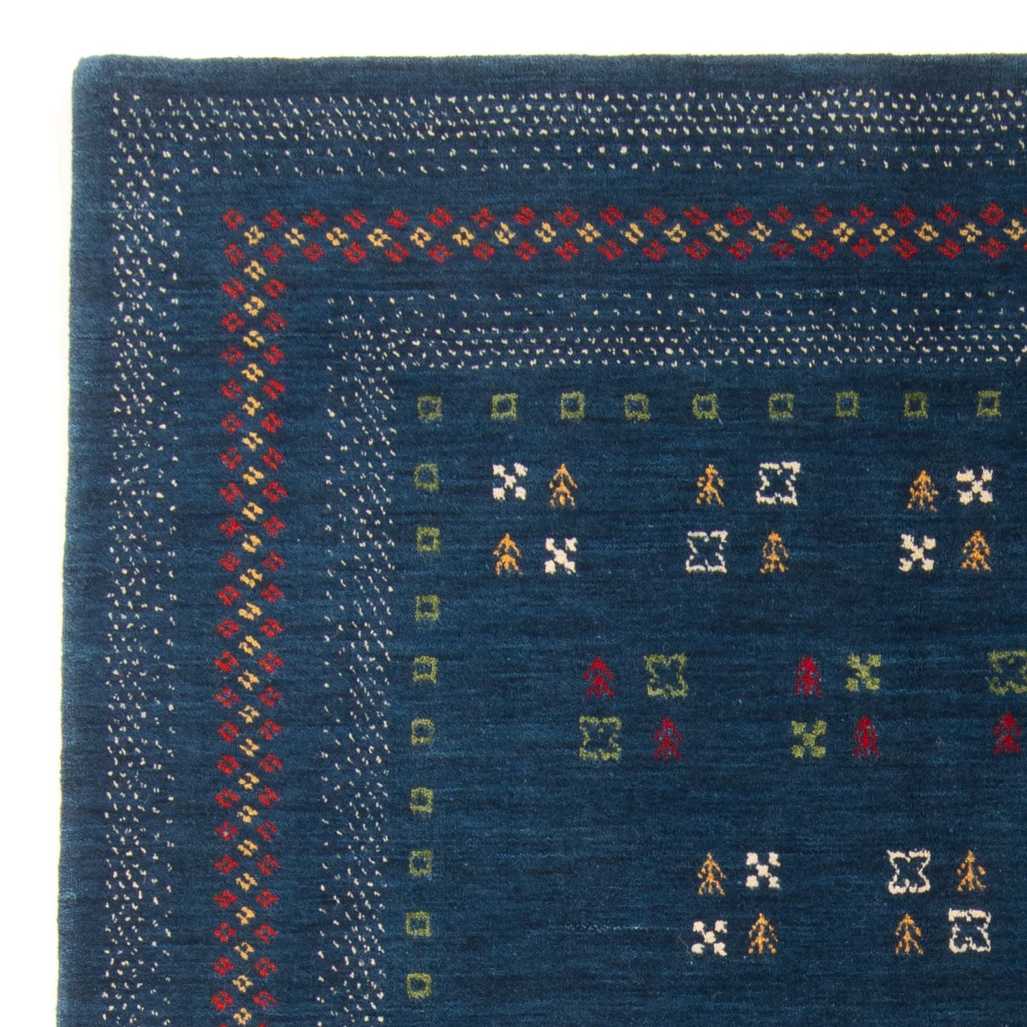 Tapis Gabbeh - Loribaft Softy - 197 x 143 cm - multicolore