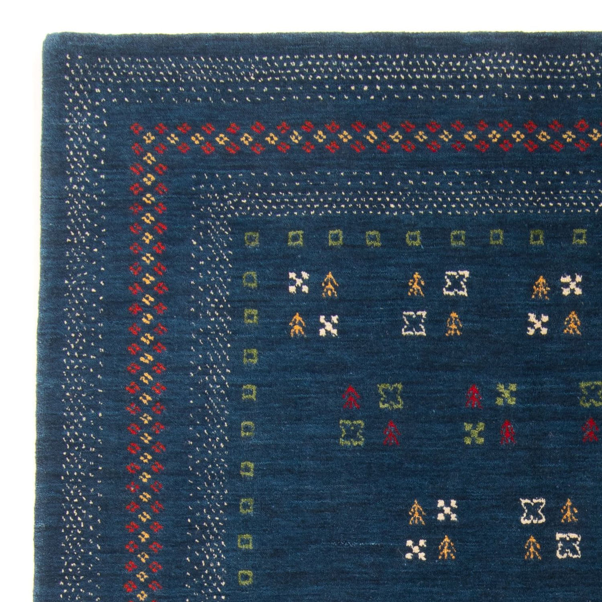 Tapis Gabbeh - Loribaft Softy - 197 x 143 cm - multicolore