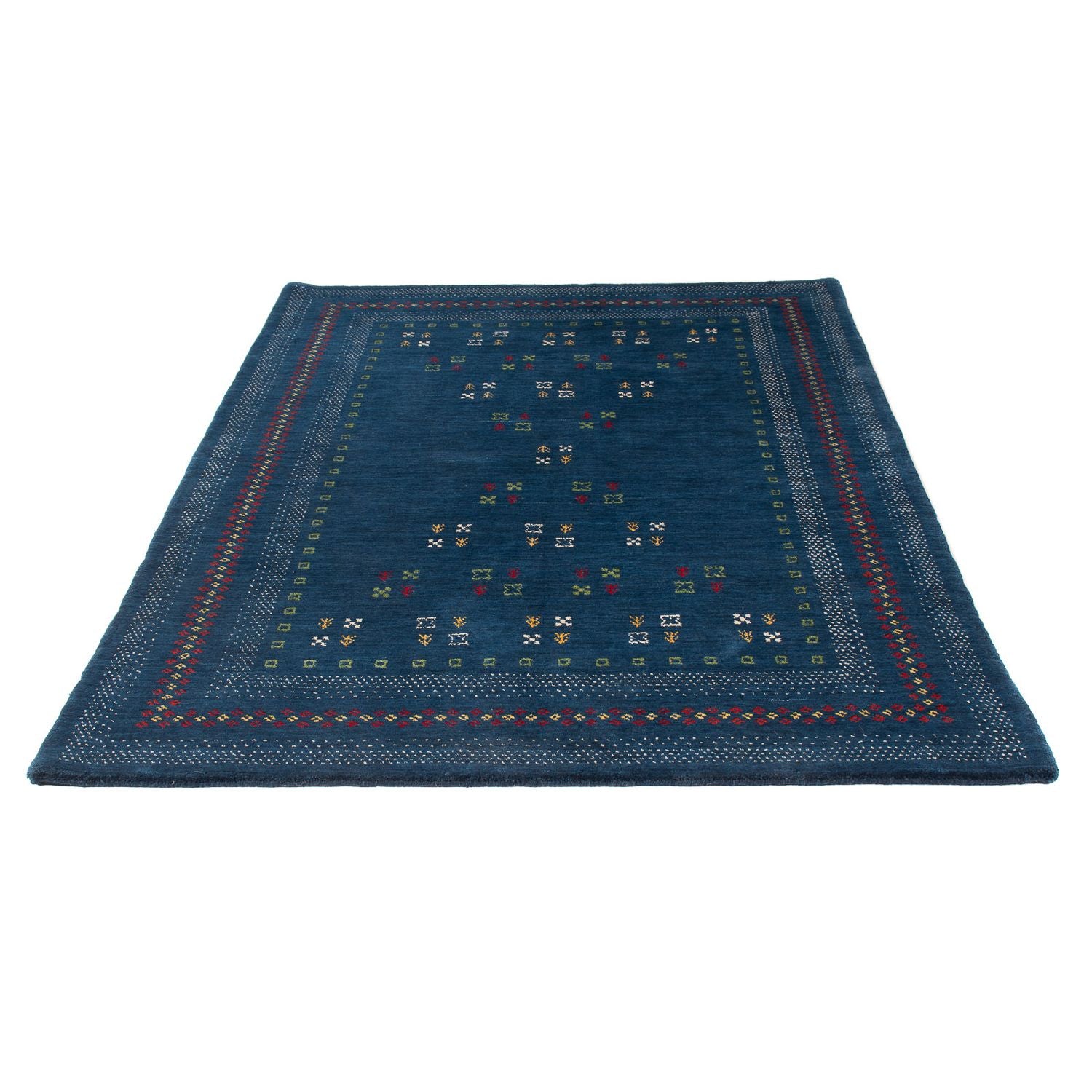 Tapis Gabbeh - Loribaft Softy - 197 x 143 cm - multicolore