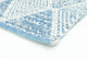 Tapis Kelim - Tendance - 92 x 62 cm - bleu clair