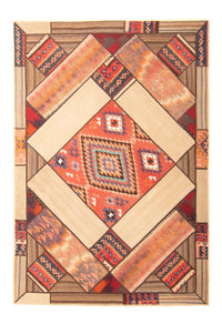 Tapis patchwork - 230 x 160 cm - multicolore
