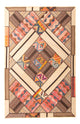 Tapis patchwork 160x230cm - Perserteppich Wollteppich