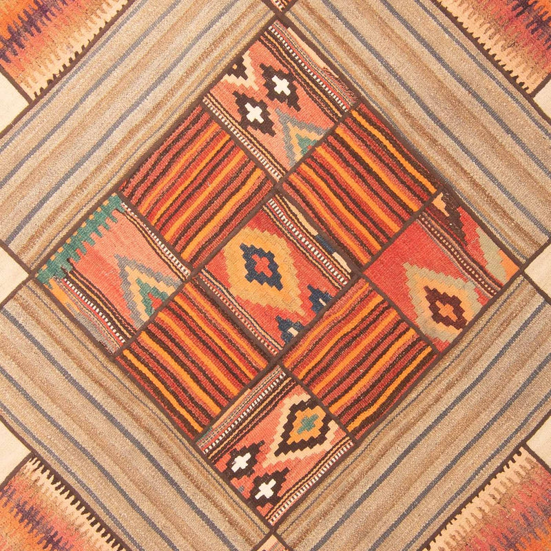 Tapis patchwork - 230 x 160 cm - multicolore