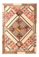 Tapis patchwork 230x160cm - Perserteppich Wollteppich