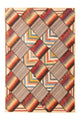 Tapis patchwork 200x150cm - Perserteppich Wollteppich