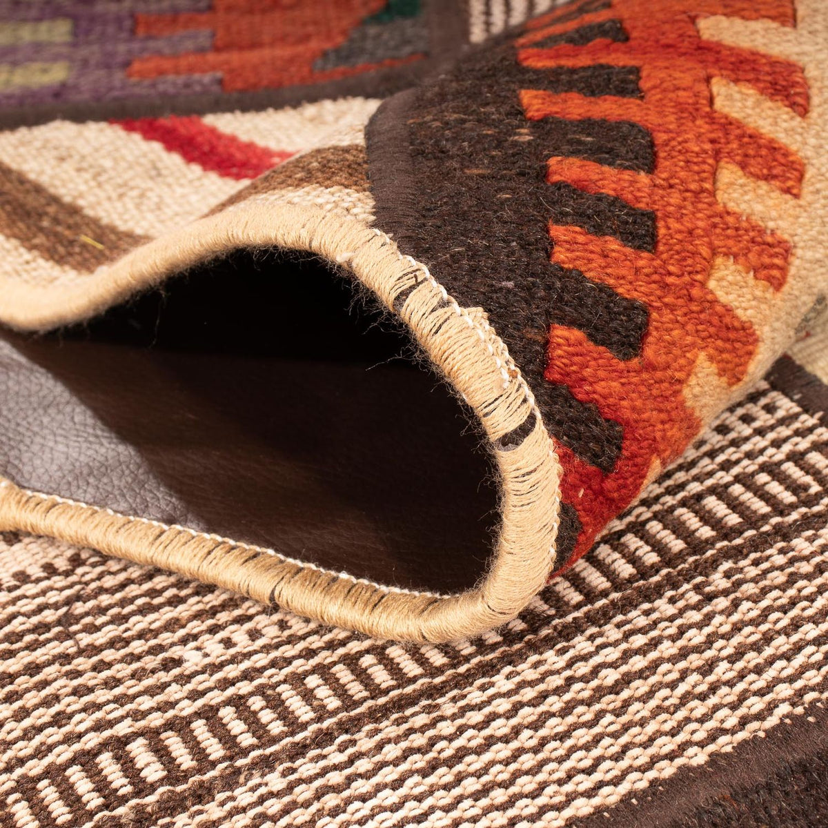 Tapis patchwork - 200 x 150 cm - multicolore