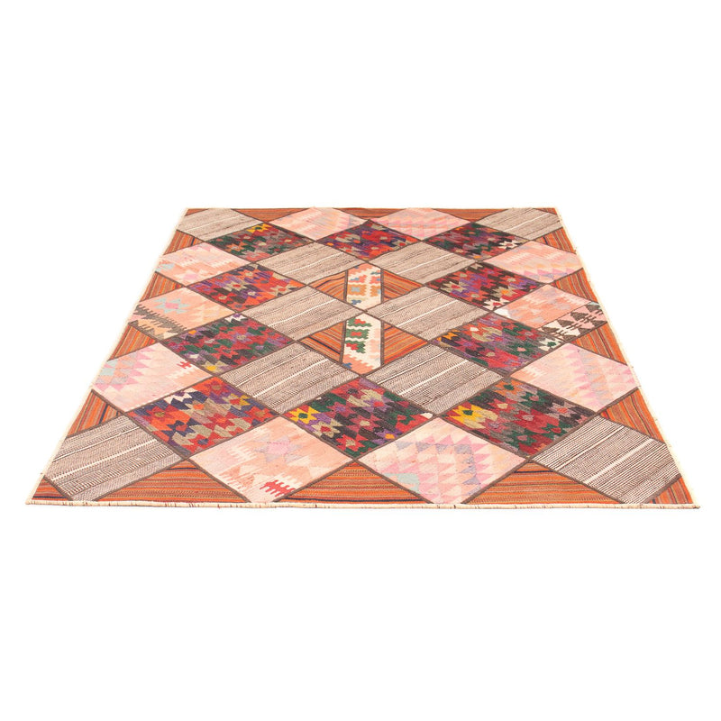 Tapis patchwork - 200 x 150 cm - multicolore