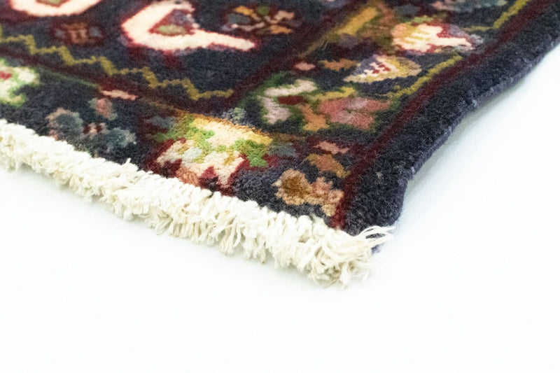 Tapis Turkaman - 86 x 70 cm - bleu foncé
