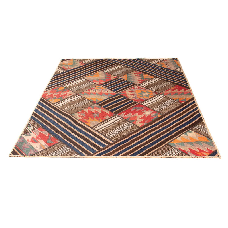 Tapis patchwork - 200 x 150 cm - multicolore