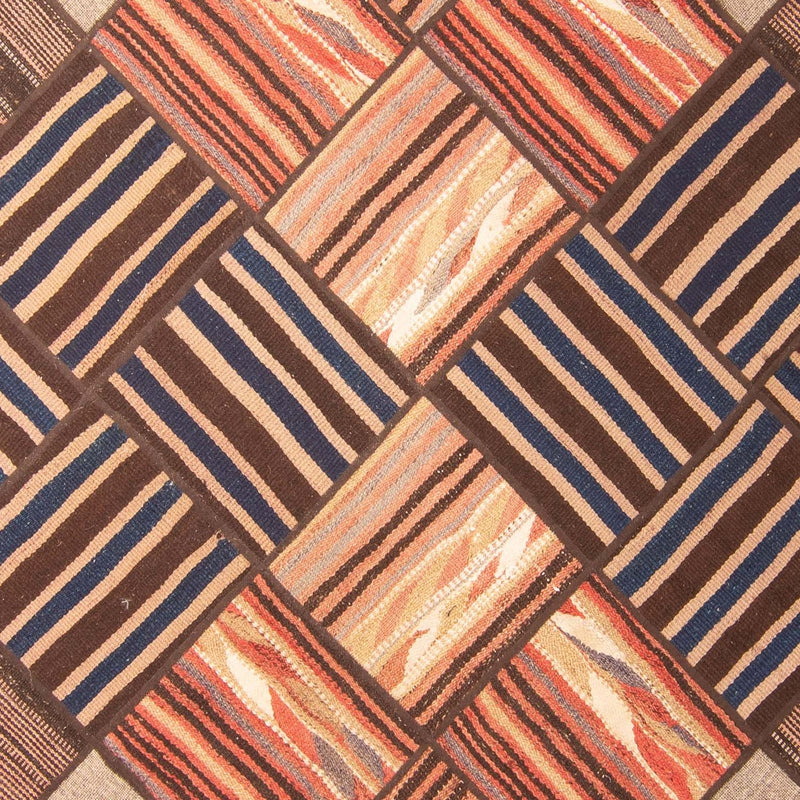 Tapis patchwork - 200 x 150 cm - multicolore