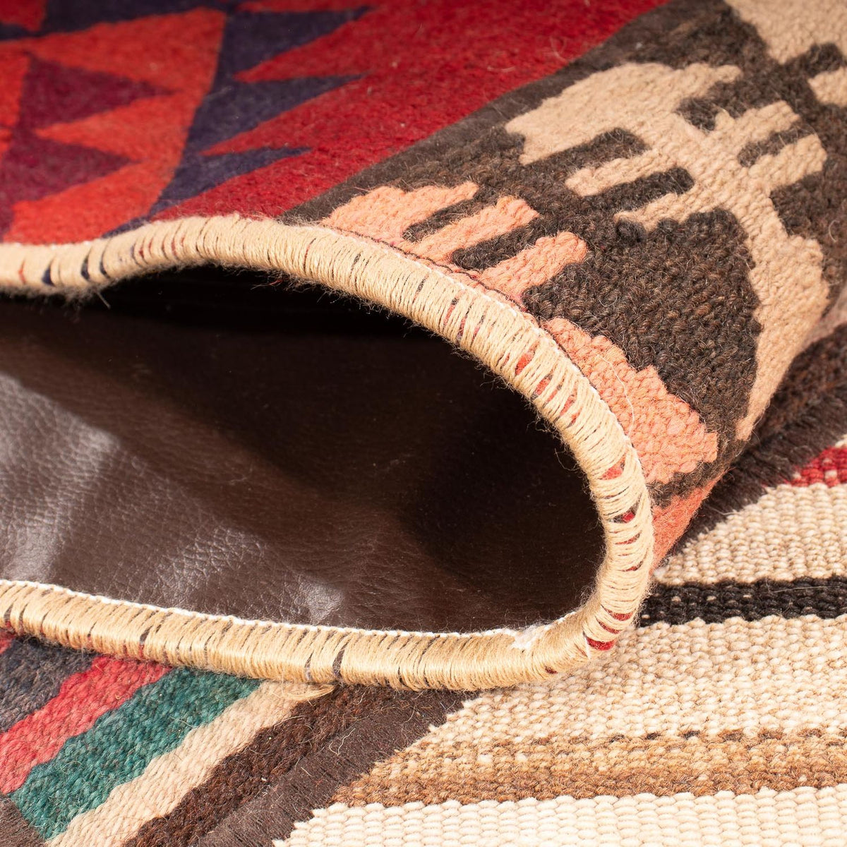 Tapis patchwork - 200 x 150 cm - multicolore