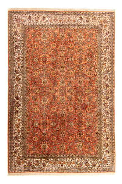 Tapis en soie du Cachemire Tapis 187x276cm - Tapis oriental
