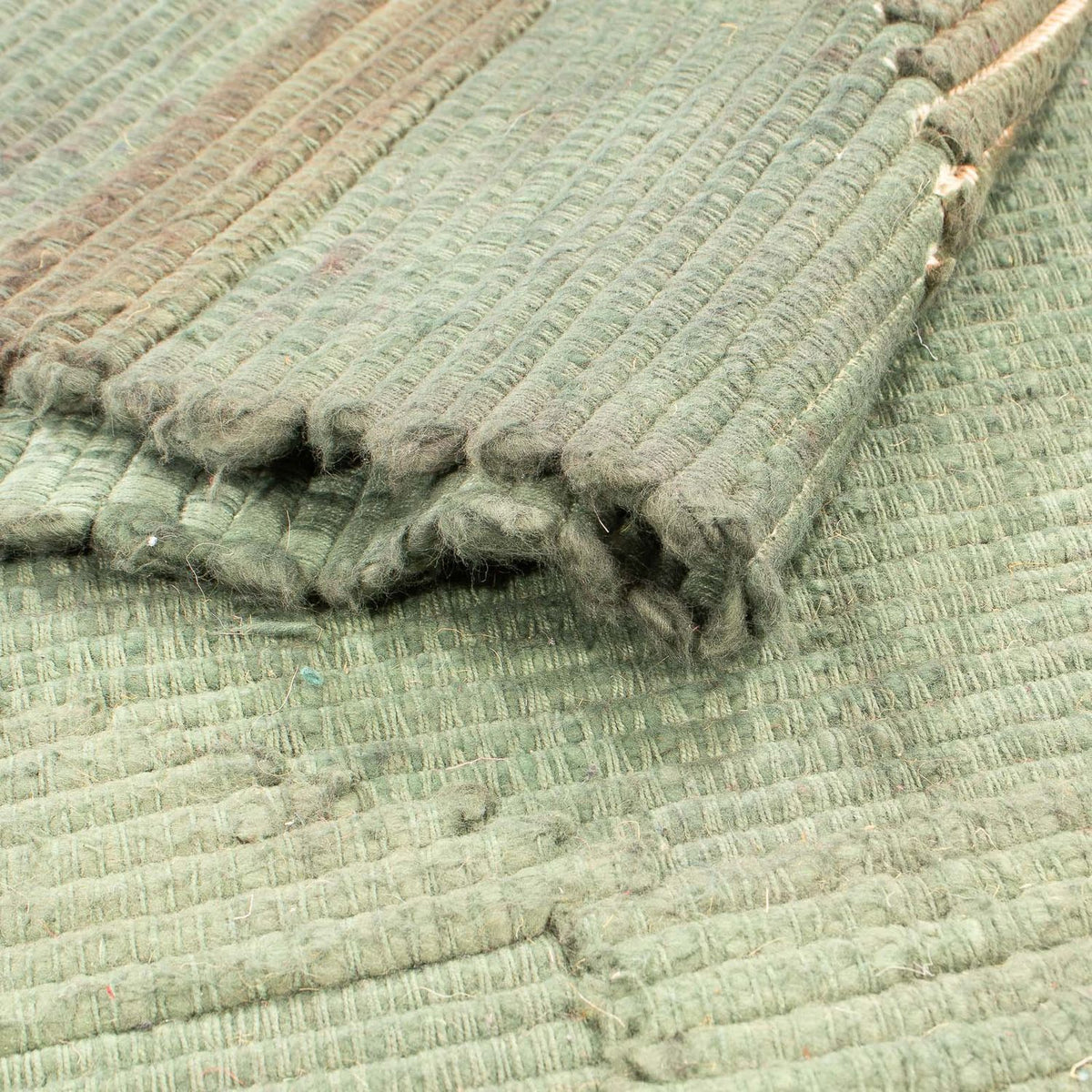 Tapis Kelim - Tendance - 208 x 130 cm - vert