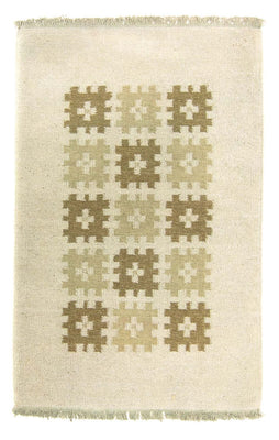 Tapis Kelim - Tendance - 176 x 116 cm - beige