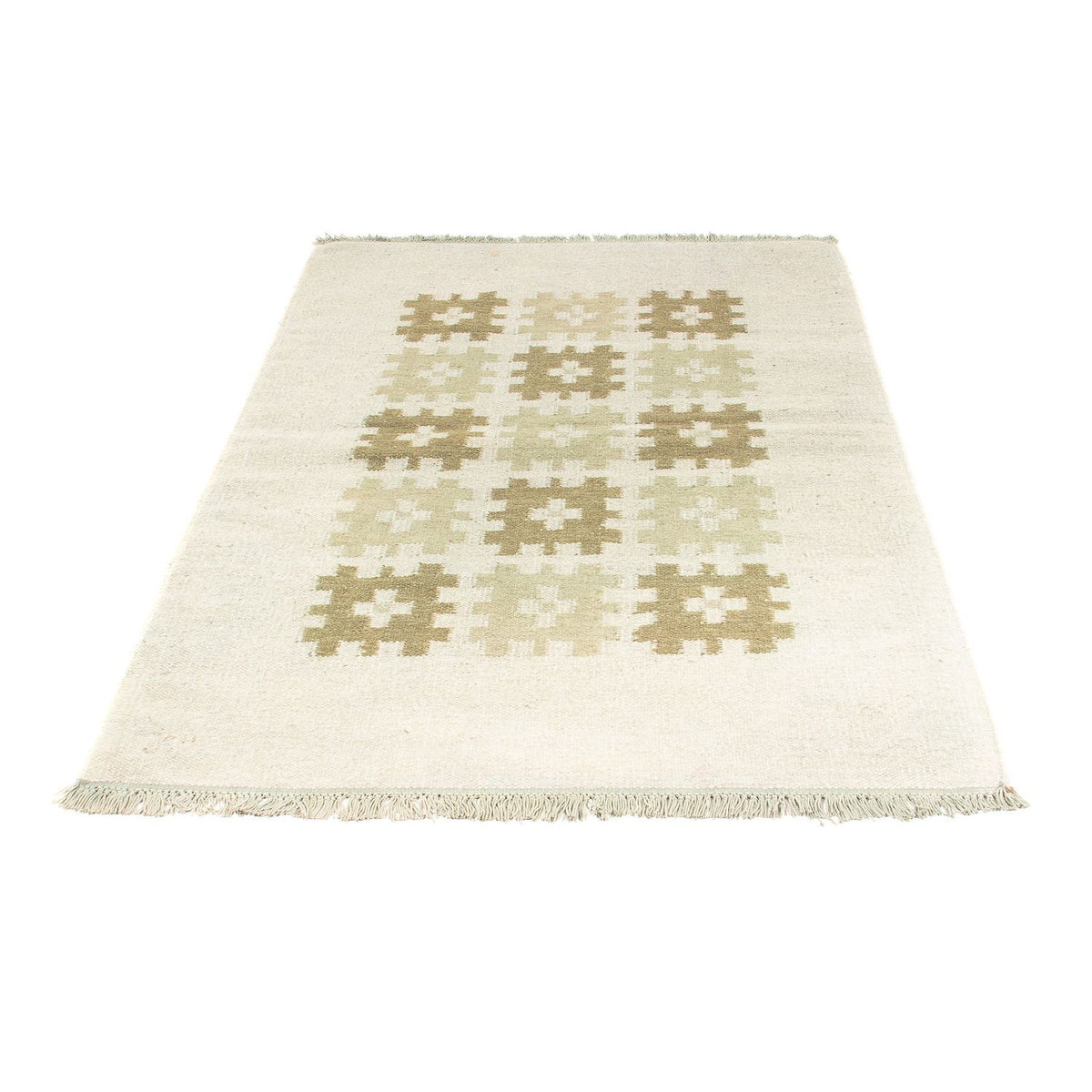 Tapis Kelim - Tendance - 176 x 116 cm - beige