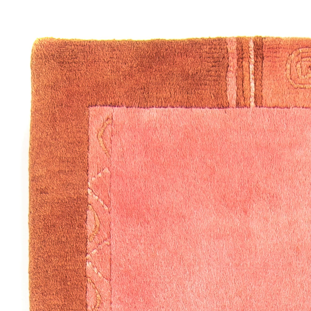 Tapis de couloir Tapis Népalais - 231 x 81 cm - rose