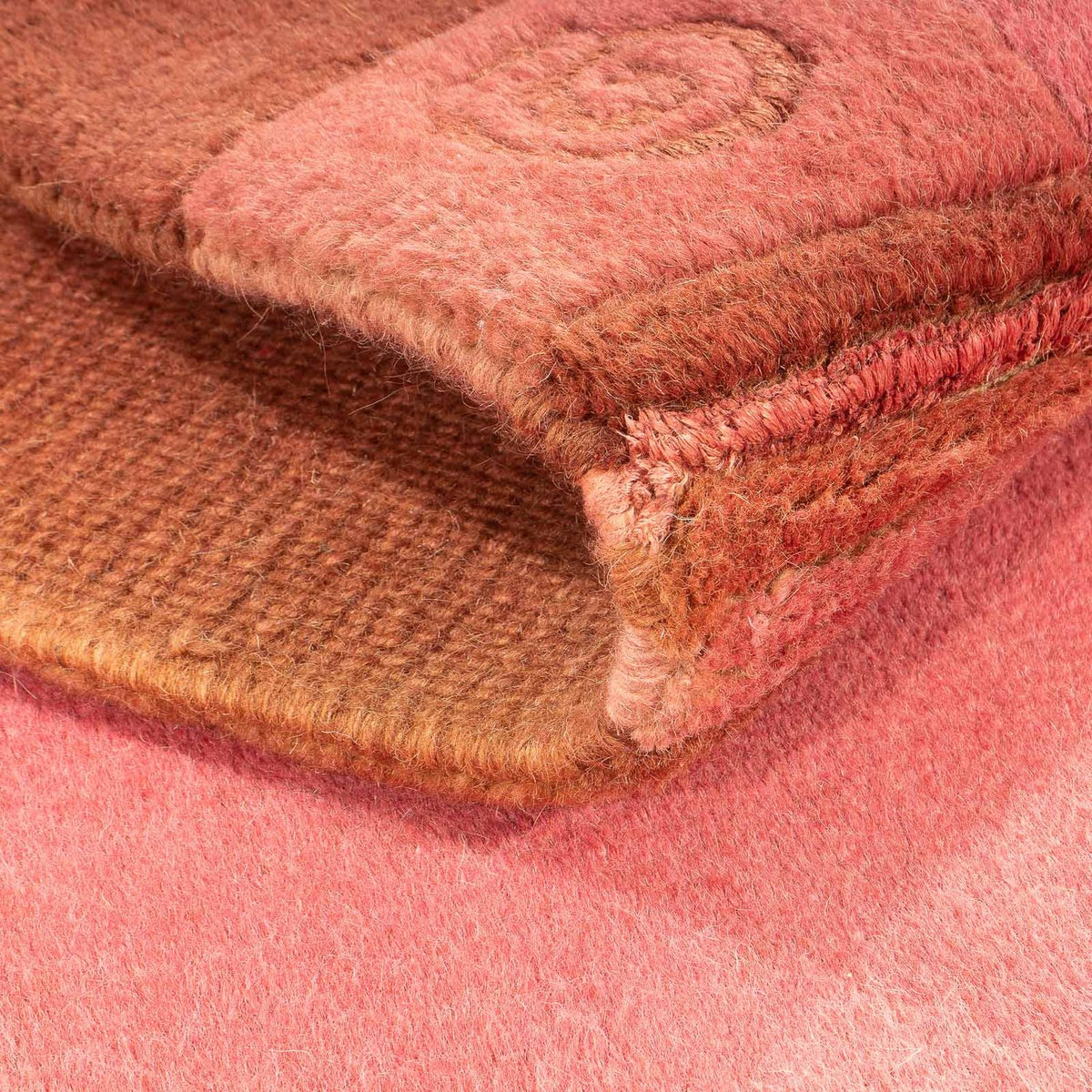 Tapis de couloir Tapis Népalais - 231 x 81 cm - rose