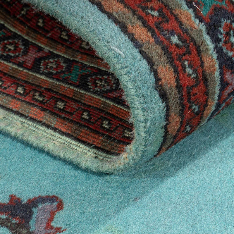 Tapis oriental - Indus - 180 x 97 cm - bleu clair