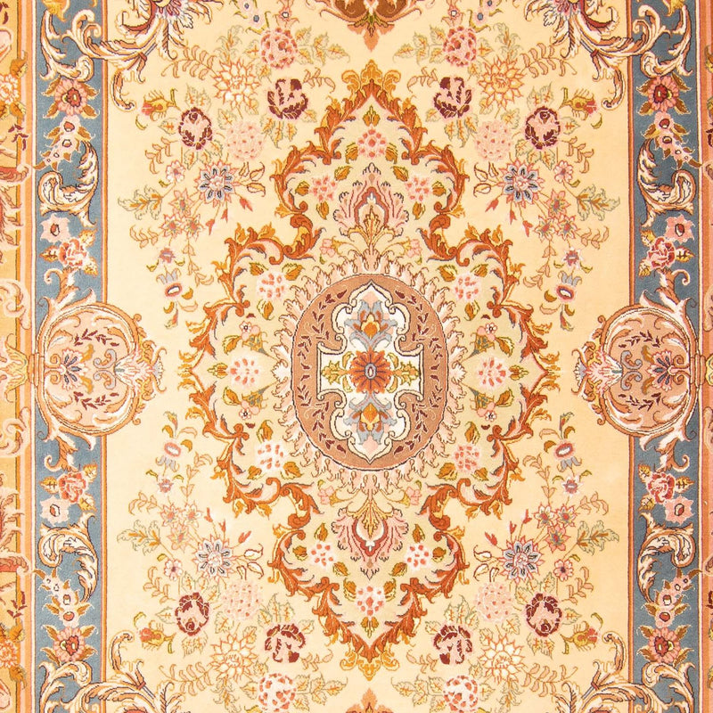 Tapis persan - Tabriz - Premium - 200 x 145 cm - beige