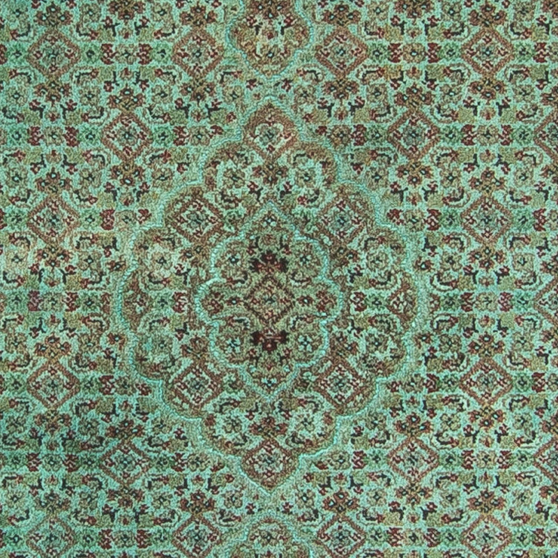 Tapis de couloir Tapis oriental - Tabriz - 305 x 84 cm - vert