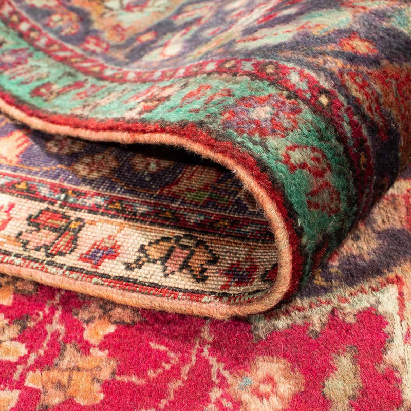 Tapis persan - Tabriz - 308 x 226 cm - rouge foncé