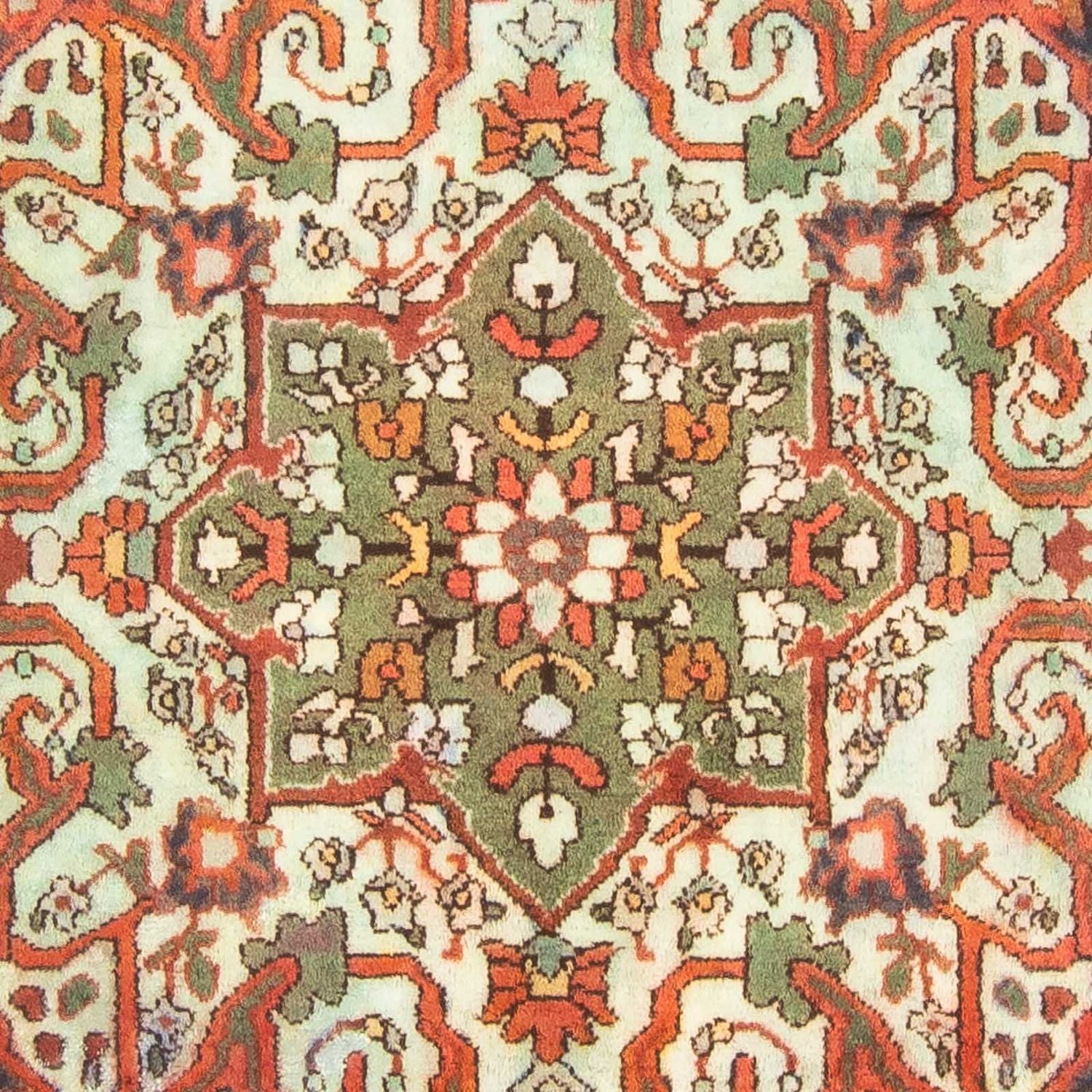 Tapis persan - Nomadic - 336 x 170 cm - rouge clair