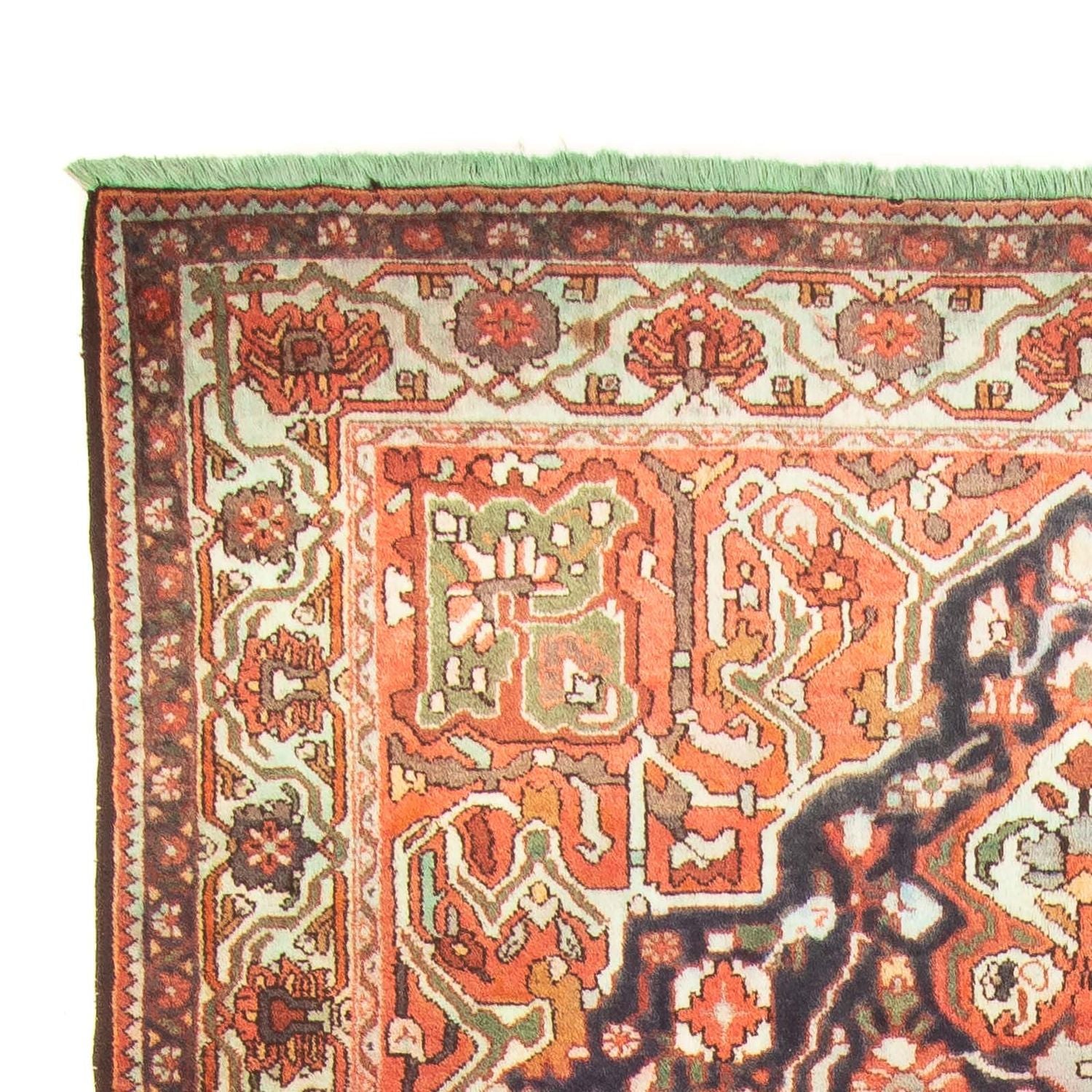 Tapis persan - Nomadic - 336 x 170 cm - rouge clair