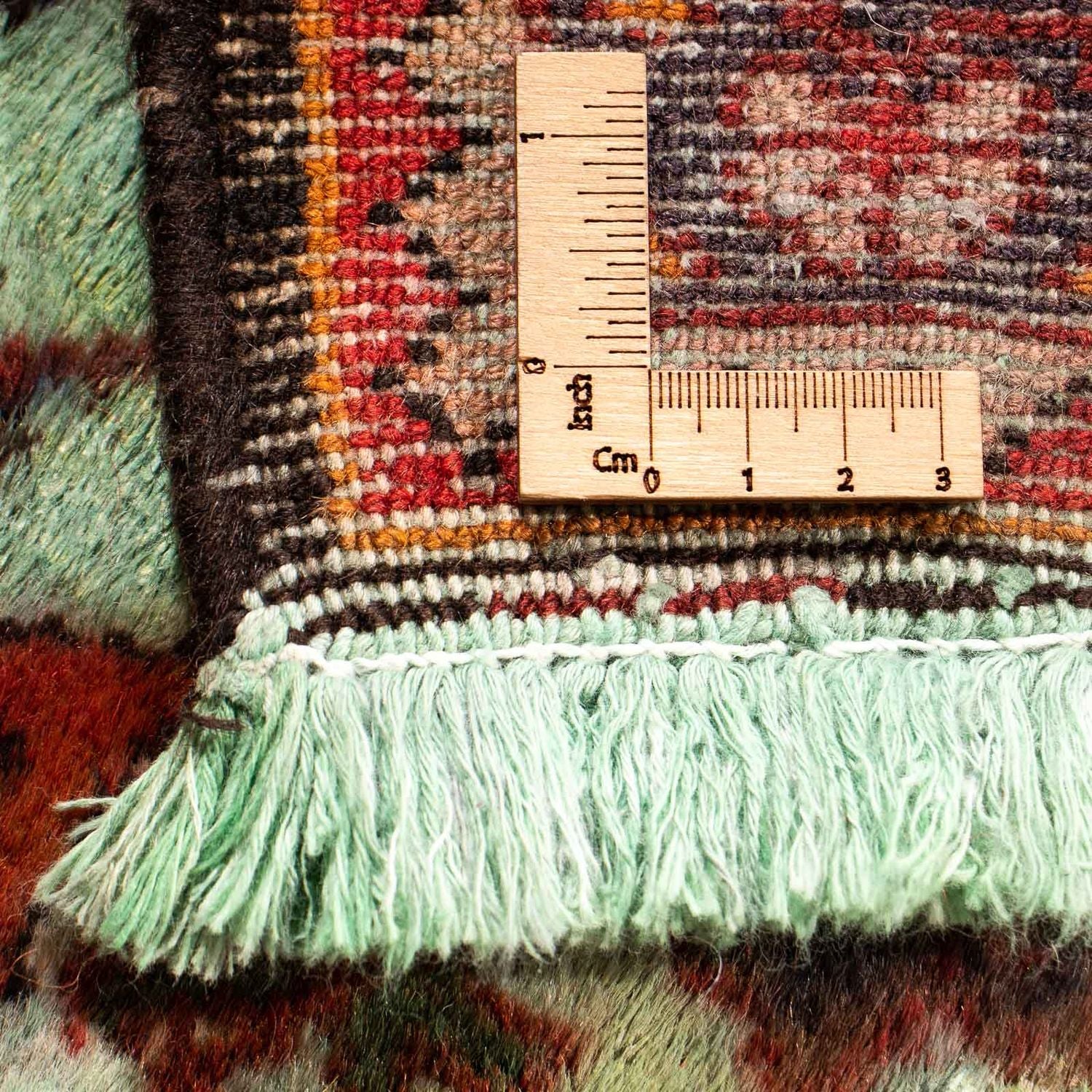 Tapis persan - Nomadic - 336 x 170 cm - rouge clair