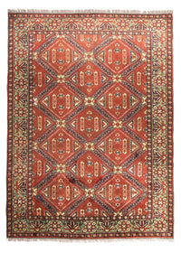 Tapis afghan - Hatschlu - 285 x 208 cm - rouille