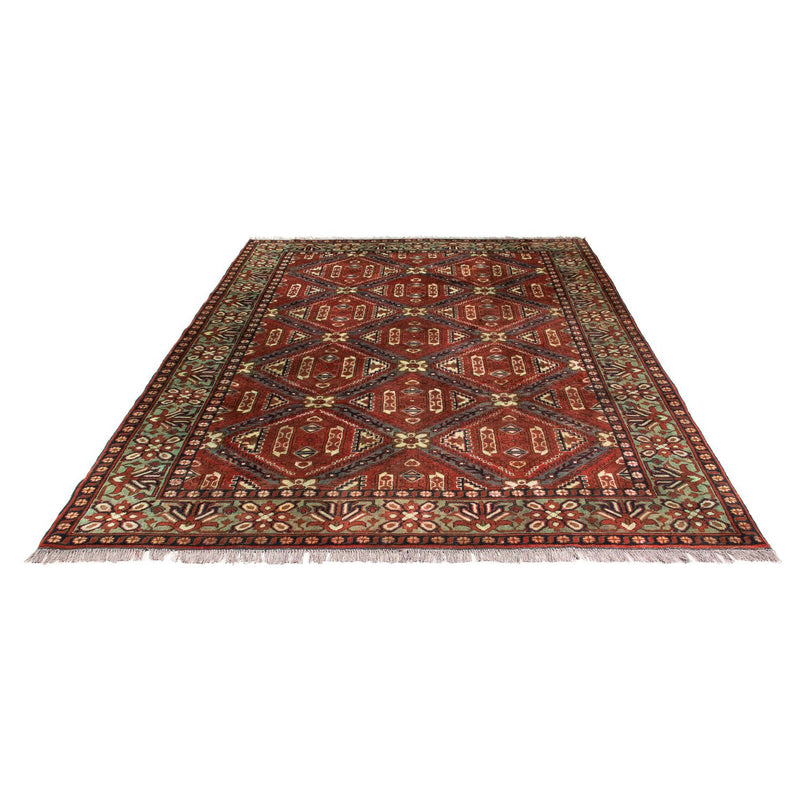Tapis afghan - Hatschlu - 285 x 208 cm - rouille