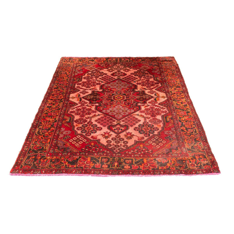 Tapis persan - Nomadic - 207 x 132 cm - rouge clair