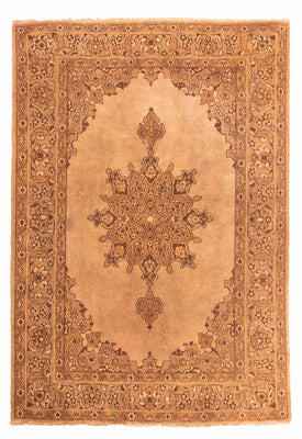 Tapis afghan - 213 x 150 cm - beige foncé