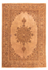 Tapis afghan - 213 x 150 cm - beige foncé