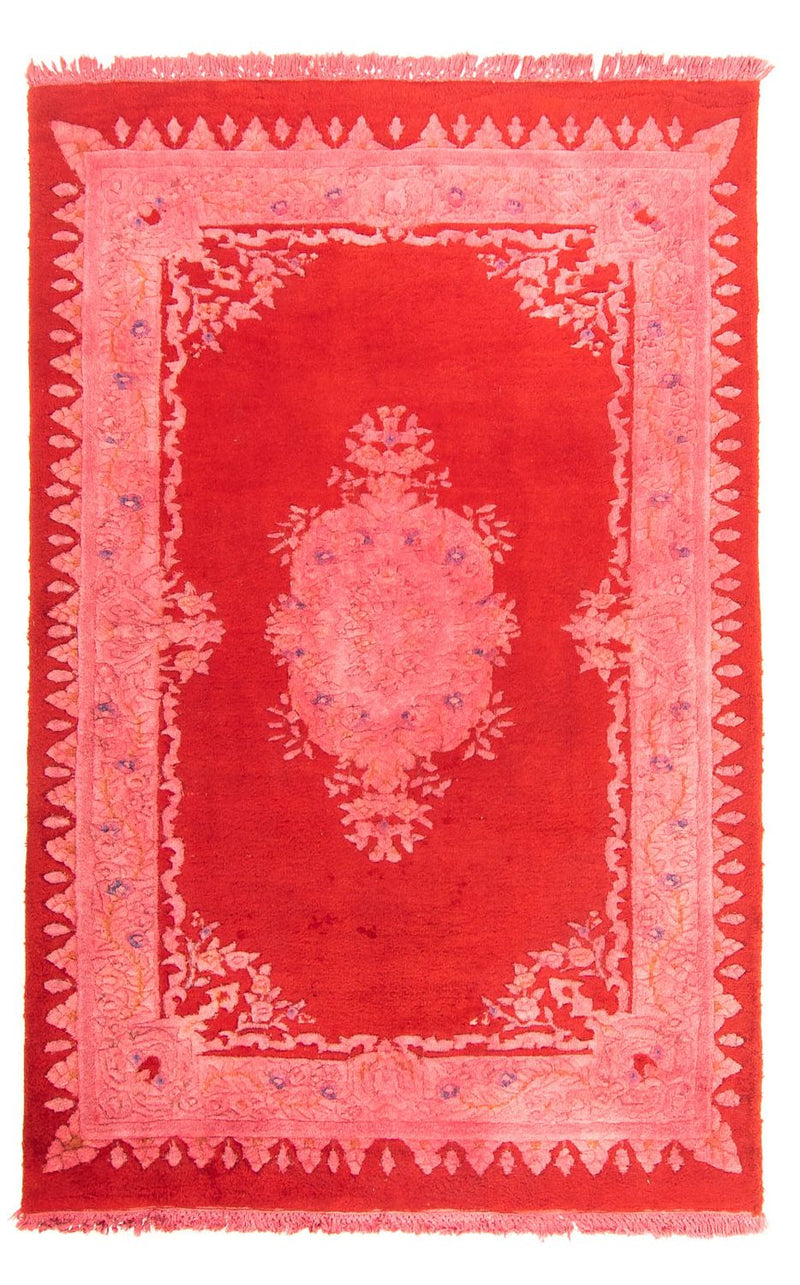Tapis chinois - 204 x 136 cm - rouge
