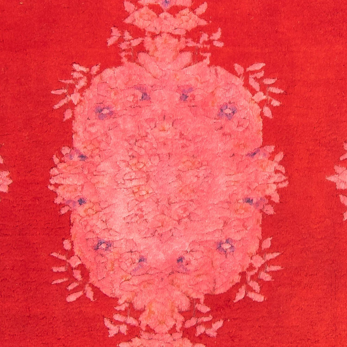 Tapis chinois - 204 x 136 cm - rouge