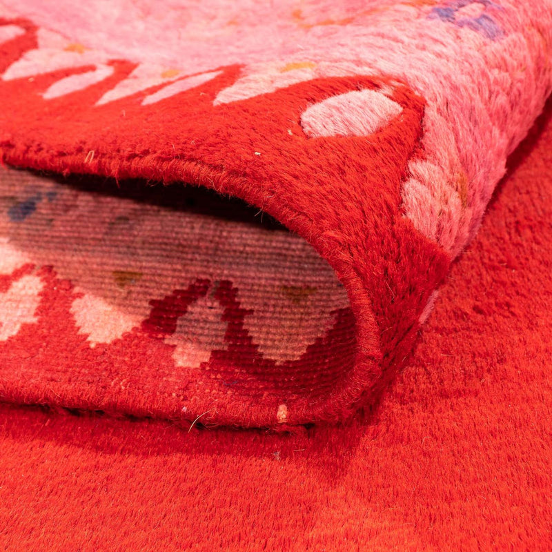 Tapis chinois - 204 x 136 cm - rouge