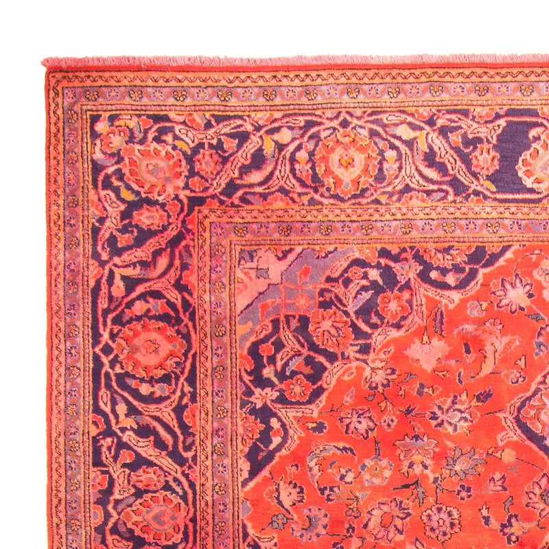 Tapis persan - Keshan - 277 x 170 cm - rouge clair