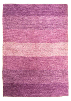 Tapis en laine - 193 x 140 cm - violet