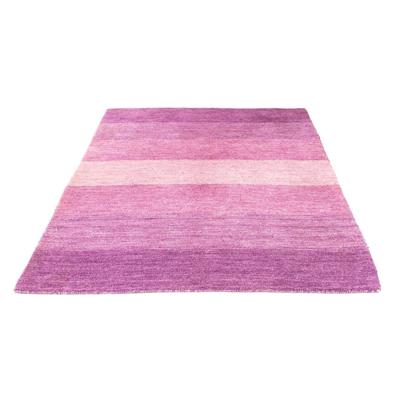 Tapis en laine - 193 x 140 cm - violet