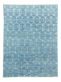 Tapis design - 303 x 243 cm - bleu clair