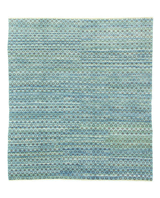 Tapis design - 270 x 244 cm - bleu clair