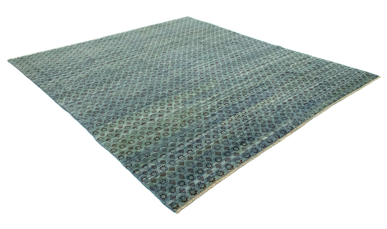 Tapis design - 270 x 244 cm - bleu clair